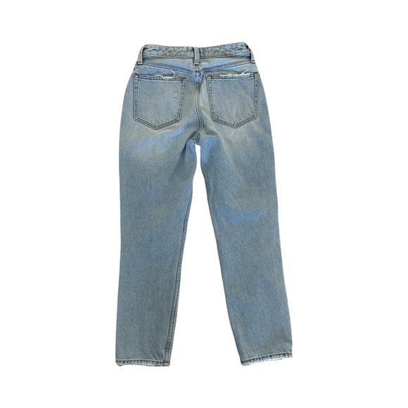 Abercrombie & Fitch Annie High Rise Girlfriend Zipper Jeans Size 27 - Picture 3 of 6